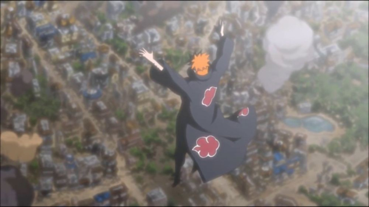 10. Mayfly (Zetsu), 9. Death Controlling Possessed Blood (Hidan), 8. C4 (Deidara), 7. Performance Of A Hundred Puppets (Sasori), 6. Earth Grudge Fear (Kakuzu), 5. Great Shark Bullet (Kisame), 4. Paper Person Of God (Konan), 3. Shinra Tensei (Pain), 2. Tsukuyomi (Itachi), 1. Kamui (Obito)