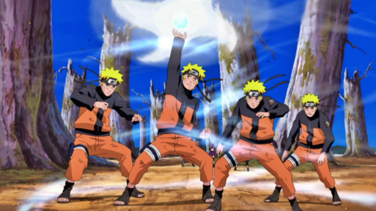 Rasenshuriken, Rasenshuriken , Susanoo , Hiraishin no Jutsu , Panah Indra 