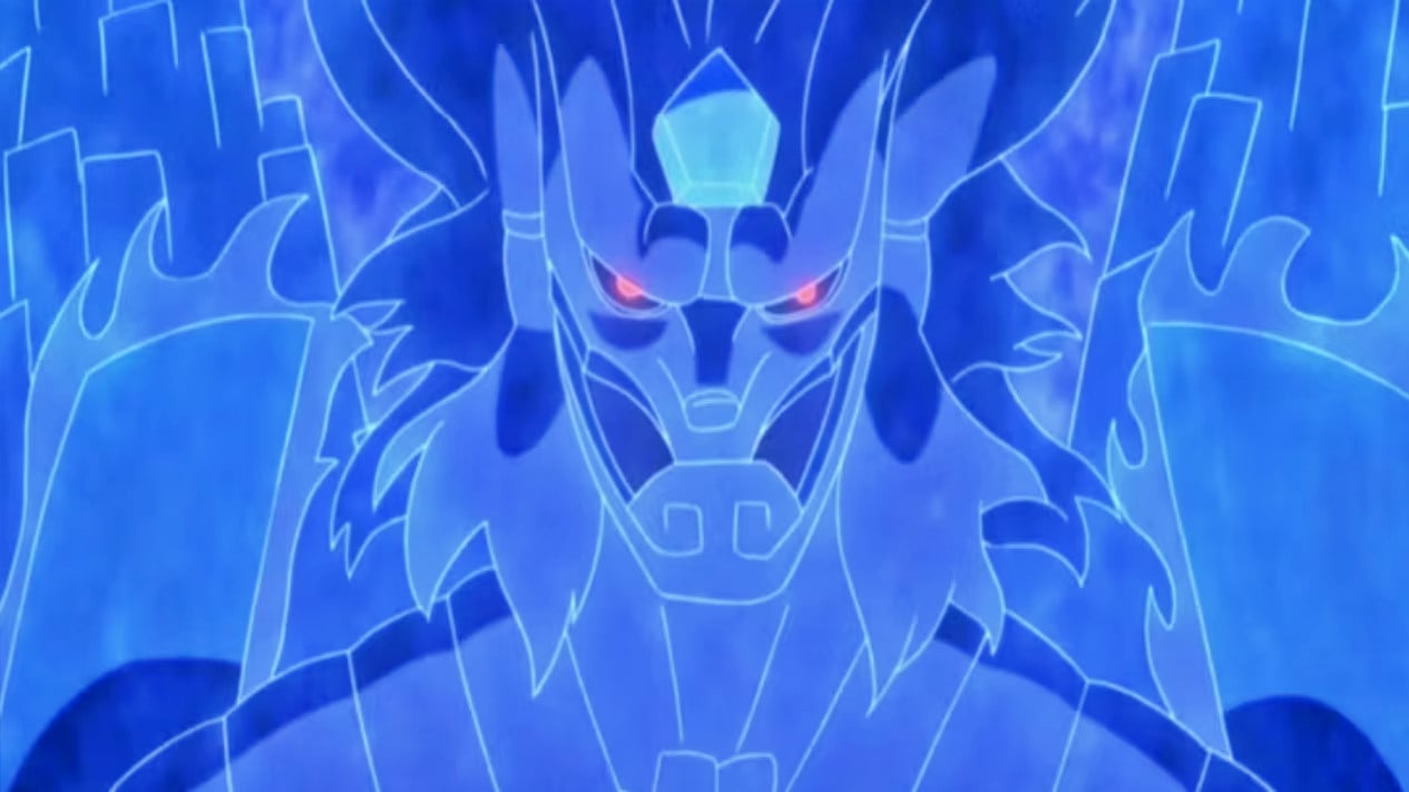 Susanoo, Rasenshuriken , Susanoo , Hiraishin no Jutsu , Panah Indra 