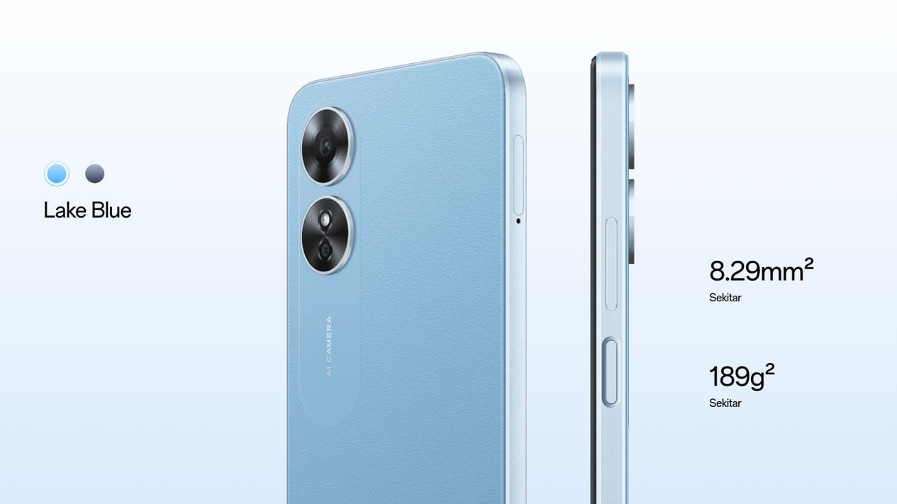 Spesifikasi OPPO A17 Mumpuni dan Kamera Berkualitas Tinggi, Performa Andal dan Baterai Tahan Lama, Fitur Pendukung Lainnya, Pilihan Warna dan Harga OPPO A17