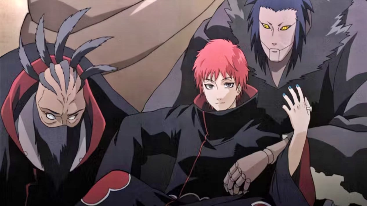 Sasori, Juzo Biwa , Deidara , Kabuto Yakushi , Itachi Uchiha , Orochimaru , Obito Uchiha , Madara Uchiha , Shin Uchiha 