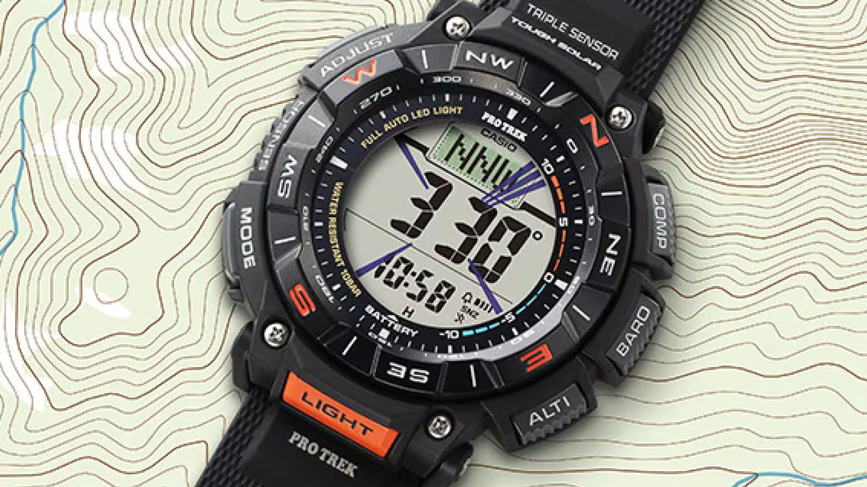 Desain dan Material Ramah Lingkungan, Teknologi dan Fitur Canggih, Fitur Sensor yang Lengkap, Spesifikasi Casio Pro Trek PRG-340-1 Lengkap, Kenyamanan dan Fungsionalitas