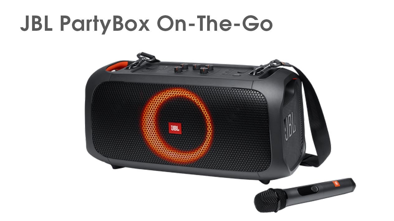 1. JBL PartyBox 310: Raja Karaoke dengan Fitur Lengkap, 2. JBL PartyBox 100: Kompak dan Mudah Dibawa Kemana Saja, 3. JBL PartyBox 200: Suara Dahsyat untuk Karaoke di Ruang Besar, 4. JBL PartyBox On-The-Go: Karaoke Portable yang Serbaguna