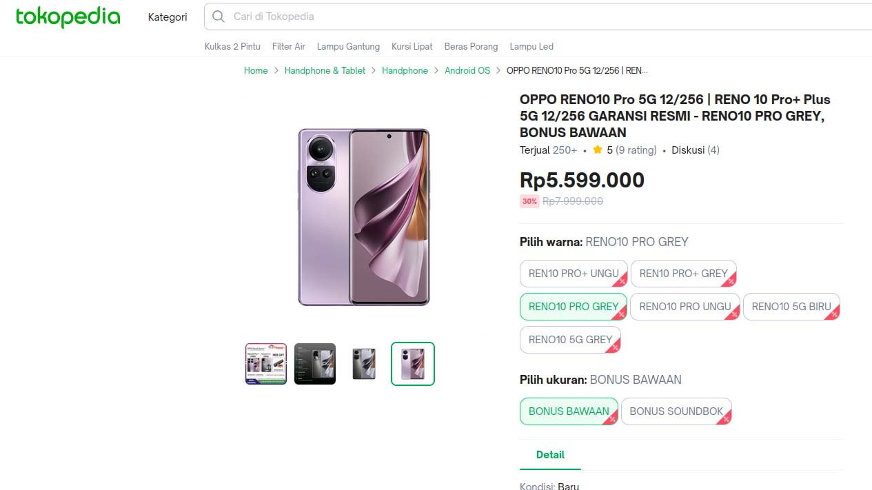 Performa Gahar dengan RAM 12GB, Kamera Selfie 32MP untuk Hasil Foto Memukau, Kemampuan Kamera Belakang yang Tak Kalah Mumpuni, Layar AMOLED 120Hz yang Mendukung Visual Menakjubkan, Desain Premium dan Baterai Tahan Lama, Fitur Lengkap dan Harga Oppo Reno 10 Pro 5G