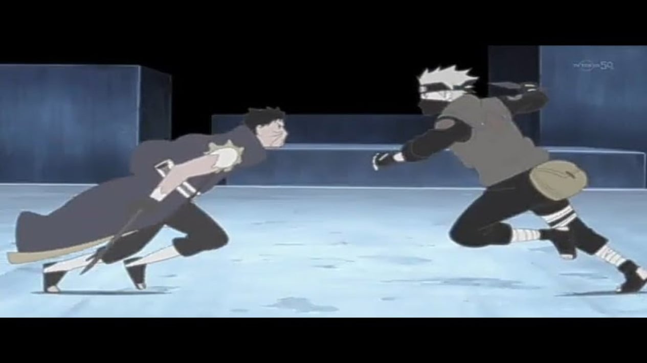 Kakashi Hatake vs Obito Uchiha, sasuke vs deidara , Might Guy vs Kisame Hoshigaki , Sakura Haruno dan Chiyo vs Sasori ,  Shikamaru Nara vs Hidan , Naruto Uzumaki vs Pain , Kakashi Hatake vs Obito Uchiha 