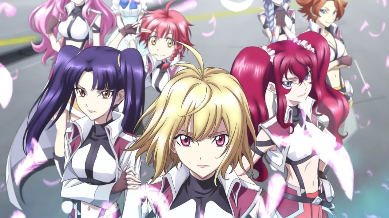 Cross Ange: Tenshi to Ryuu no Rondo, Shougeki No Souma , Seikon no Qwaser , Domestic Na Kanojo , Highschool of the Dead , Prison School , DanMachi , Cross Ange: Tenshi to Ryuu no Rondo , Goblin Slayer , Momo Kyun Sword , High School DxD 