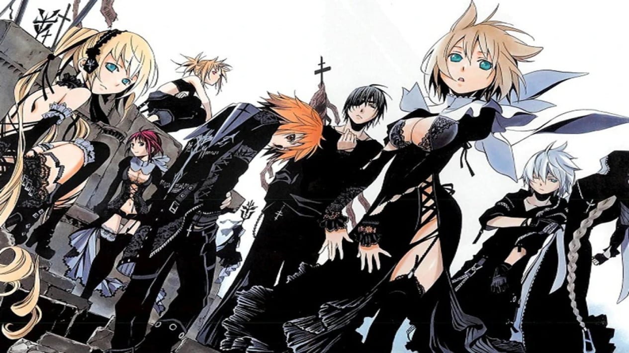 Seikon no Qwaser, Shougeki No Souma , Seikon no Qwaser , Domestic Na Kanojo , Highschool of the Dead , Prison School , DanMachi , Cross Ange: Tenshi to Ryuu no Rondo , Goblin Slayer , Momo Kyun Sword , High School DxD 