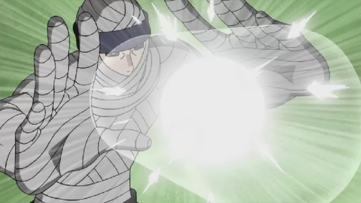Elemen Debu, 1. Elemen Debu, 2. Rinbo: Hengoku, 3. Shiki Fujin (Shinigami Seal), 4. Rasenshuriken, 5. Tsukuyomi