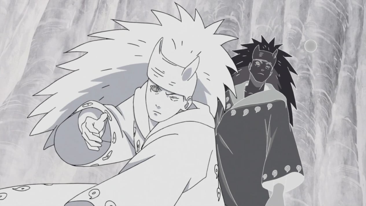 Rinbo: Hengoku, 1. Elemen Debu, 2. Rinbo: Hengoku, 3. Shiki Fujin (Shinigami Seal), 4. Rasenshuriken, 5. Tsukuyomi