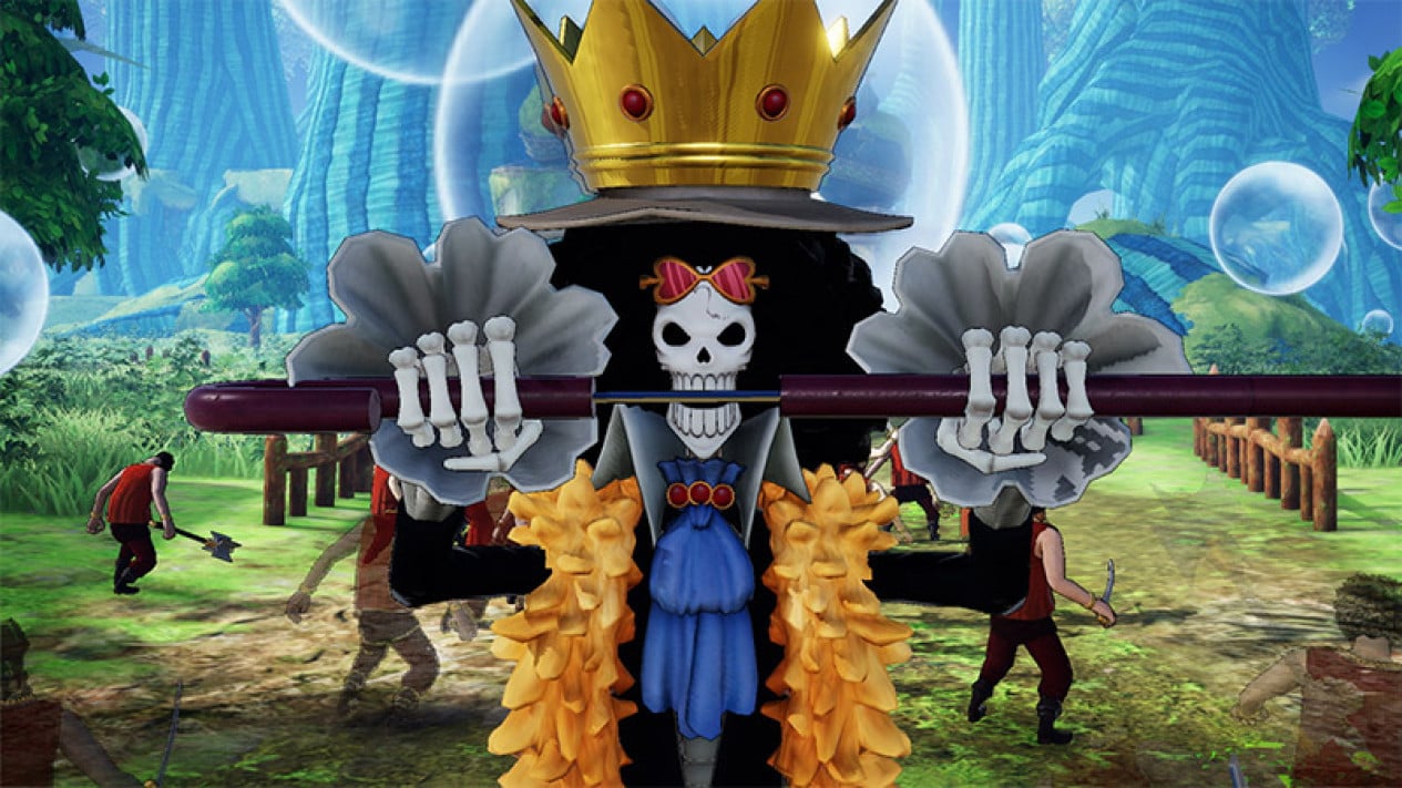 Brook, Ashura Doji , Denjiro , Charlotte Cracker ,  Big Mom , Roronoa Zoro , Fujitora , Garling Figarland , Rayleigh , Gol D. Roger , Nusjuro 
