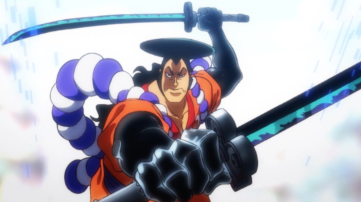 Oden, Ashura Doji , Denjiro , Charlotte Cracker ,  Big Mom , Roronoa Zoro , Fujitora , Garling Figarland , Rayleigh , Gol D. Roger , Nusjuro 