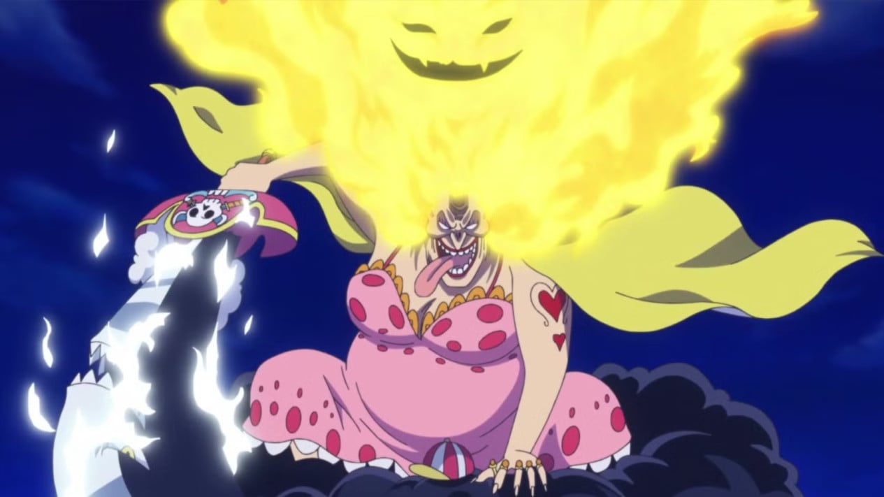 Big Mom, Ashura Doji , Denjiro , Charlotte Cracker ,  Big Mom , Roronoa Zoro , Fujitora , Garling Figarland , Rayleigh , Gol D. Roger , Nusjuro 