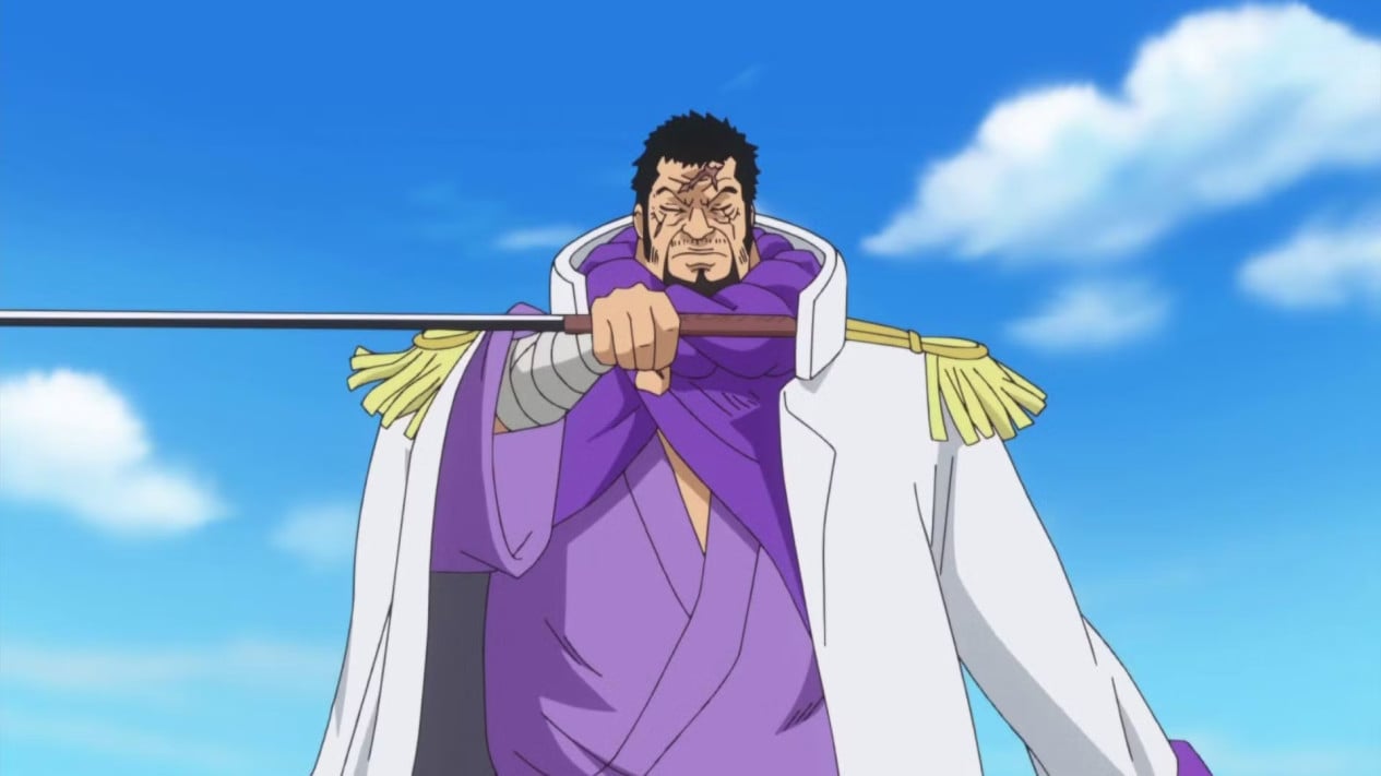 Fujitora, Ashura Doji , Denjiro , Charlotte Cracker ,  Big Mom , Roronoa Zoro , Fujitora , Garling Figarland , Rayleigh , Gol D. Roger , Nusjuro 