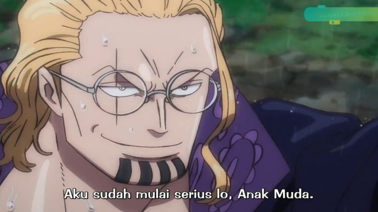 Rayleigh, Ashura Doji , Denjiro , Charlotte Cracker ,  Big Mom , Roronoa Zoro , Fujitora , Garling Figarland , Rayleigh , Gol D. Roger , Nusjuro 