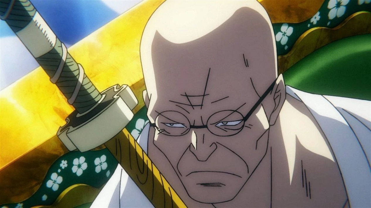Nusjuro, Ashura Doji , Denjiro , Charlotte Cracker ,  Big Mom , Roronoa Zoro , Fujitora , Garling Figarland , Rayleigh , Gol D. Roger , Nusjuro 