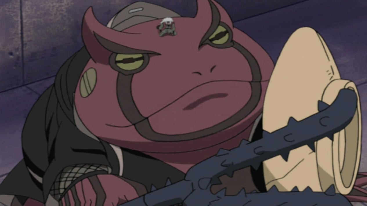Gamaken, Fukasaku , Gamamaru , Gamabunta , Gamaken , Gamahiro , Gamakichi , Gamatatsu , Gamariki , Gamatama , Gamatora , Gamakou 