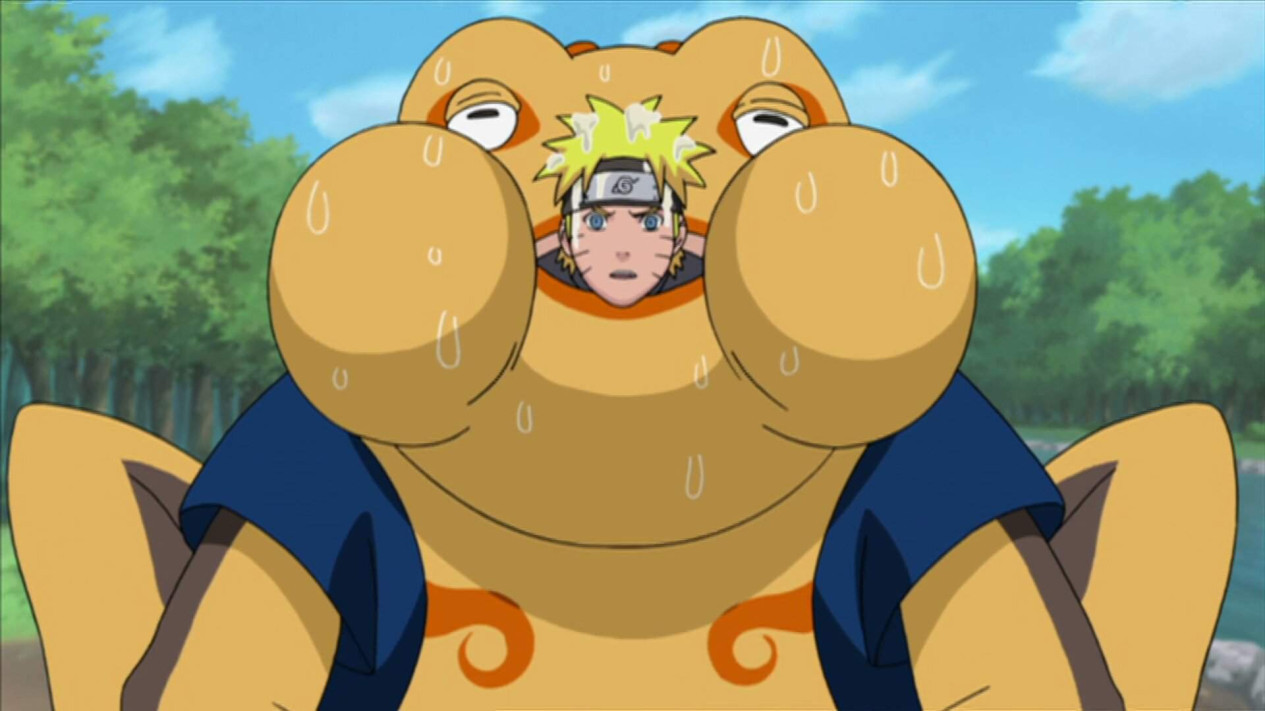 Gamatatsu, Fukasaku , Gamamaru , Gamabunta , Gamaken , Gamahiro , Gamakichi , Gamatatsu , Gamariki , Gamatama , Gamatora , Gamakou 