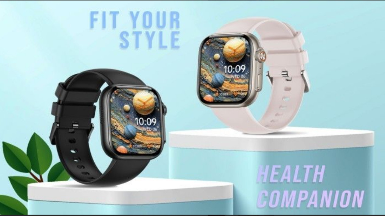 Advan S2 Pro, 1. Redmi Watch 5 Active, 2. Aolon Tetra R4, 3. Olike FMA 02, 4. Itel O43, 5. Advan S2 Pro, 6. Realme Watch S2, 7. Haylou Solar Neo