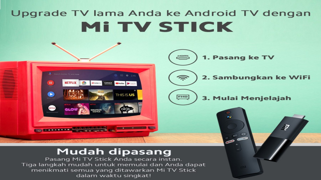 Mi TV Stick, Android TV Box: Kunci Rahasia Bikin TV LED-mu Jadi Kekinian!, Kenapa Harus Ubah TV LED Jadi Smart TV?, Langkah-Langkah Mudah Mengubah TV LED Jadi Smart TV:, Tips Tambahan Biar Pengalaman Makin Seru:, Ubah TV LED Jadulmu Jadi Sumber Hiburan Tanpa Batas!