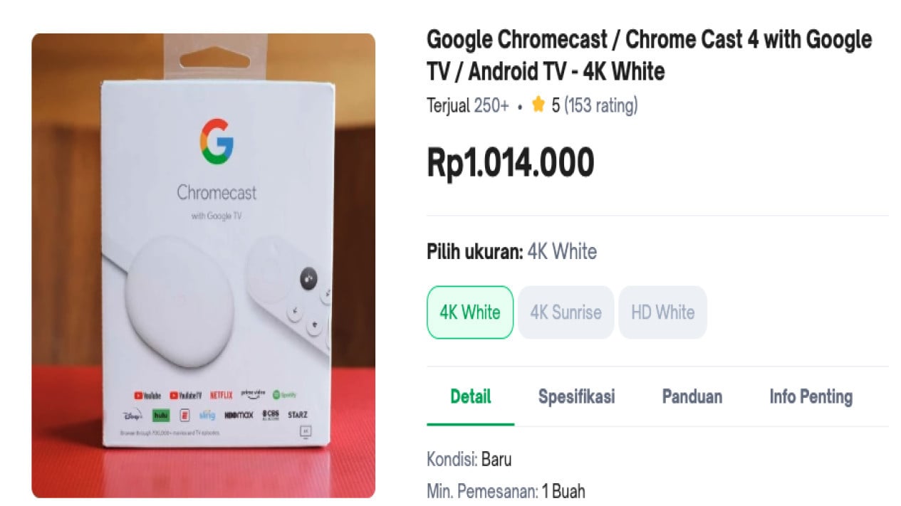 Harga Google Chromecast 4, Keunggulan Google Chromecast 4, Spesifikasi Google Chromecast 4, Spesifikasi Remote Google Chromecast 4, Cara Pasang Google Chromecast 4 di TV LED Anda, Aplikasi Populer yang Bisa Dinikmati di Google Chromecast 4, Isi dalam Kotak Google Chromecast 4, Harga Google Chromecast 4 di Indonesia, Mengapa Harus Memilih Google Chromecast 4?