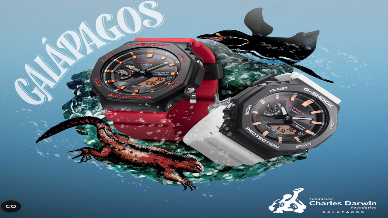 Casio G-Shock x Charles Darwin Foundation GA-B2100CD-1A4, Casio GMW-B5000SS-2 (Edisi 50 Tahun) , Casio G-Shock x Charles Darwin Foundation GA-B2100CD-1A4 , Casio G-Shock Barbie Edition , Casio x Pac-Man 