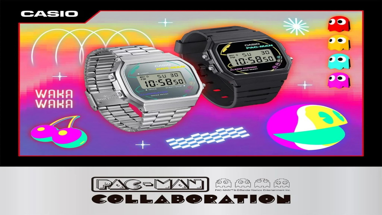 Casio x Pac-Man, Casio GMW-B5000SS-2 (Edisi 50 Tahun) , Casio G-Shock x Charles Darwin Foundation GA-B2100CD-1A4 , Casio G-Shock Barbie Edition , Casio x Pac-Man 
