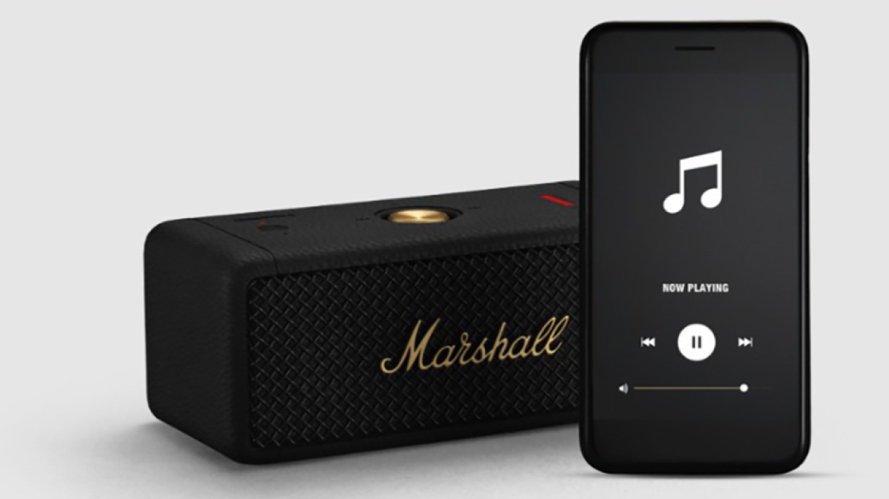 Marshall Emberton II, Teknologi True Stereophonic: Suara 360° yang Memukau, Daya Tahan Baterai Premium: 30+ Jam Tanpa Henti, Desain Tahan Air IP67: Siap Menghadapi Segala Cuaca, Konektivitas Bluetooth 5.1: Stabil dan Berkualitas, Stack Mode: Amplifikasi Suara Multi-Speaker, Komitmen Berkelanjutan: 50% Material Daur Ulang, Desain Ikonik Marshall: Klasik Bertemu Modern
