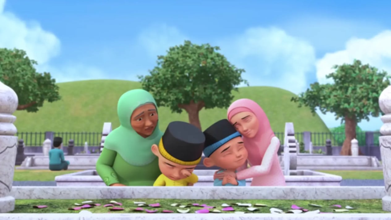 Scene Upin-Ipin, Kehilangan Figur Orang Tua Selamanya, Hilangnya Pelindung Si Kembar Nakal, Kak Ros Kewalahan Mengurus Rumah Tangga, Potensi Kehilangan Arah Hidup