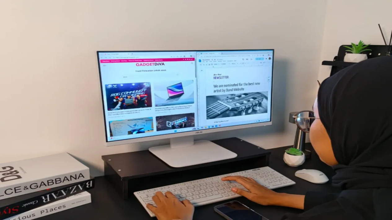 ASUS V400 AiO, Ketika Teknologi Bertemu Desain Minimalis, Performa yang Nge-gas untuk Segala Aktivitas, Layar Lebih Hidup, Pengalaman Lebih Seru, Audio Immersive &amp; Webcam yang Cerdas, Konektivitas Lengkap &amp; Siap Dipakai, Nggak Cuma PC — Ini Solusi Rumah Digital