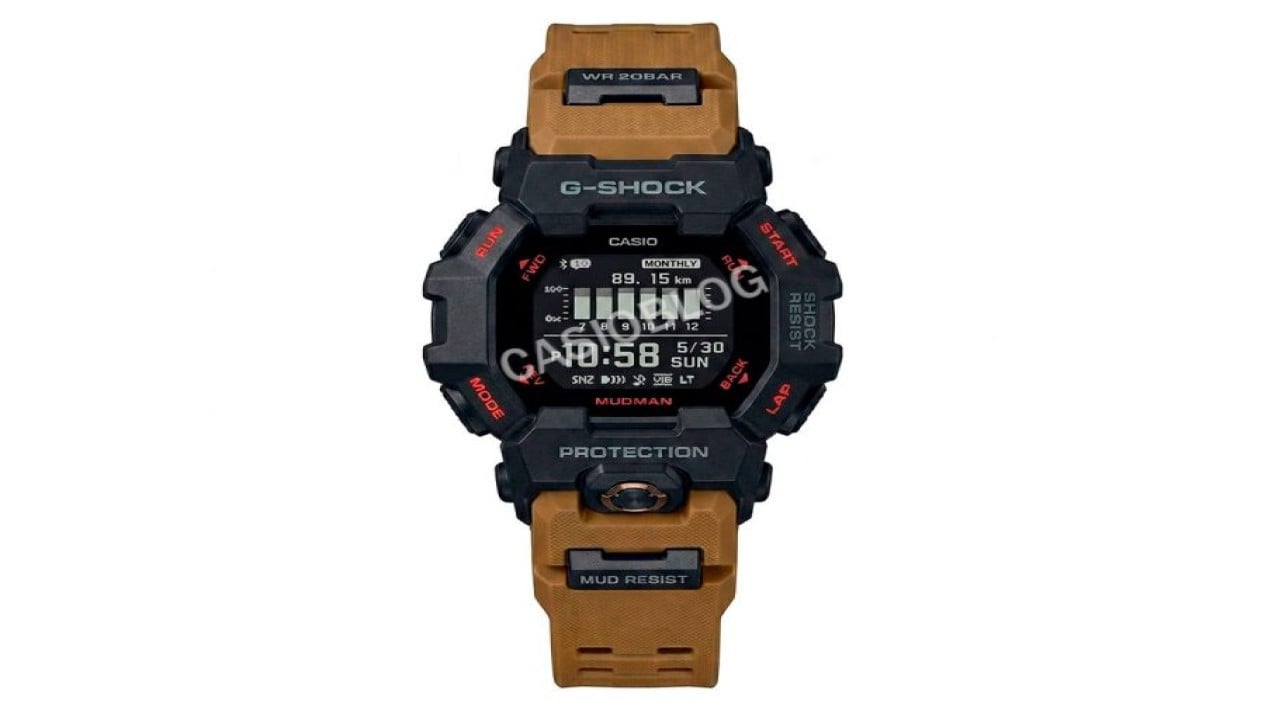 Casio G-SHOCK GDG-B100 — MUDMAN (Photo: Casio), Memperkenalkan GDG-B100, Mudman dengan Layar MIP, Fitur Aktivitas dan Konektivitas Canggih, Beberapa Pertanyaan yang Masih Terbuka, Potensi GDG-B100 untuk Pecinta Jam Tangan Outdoor