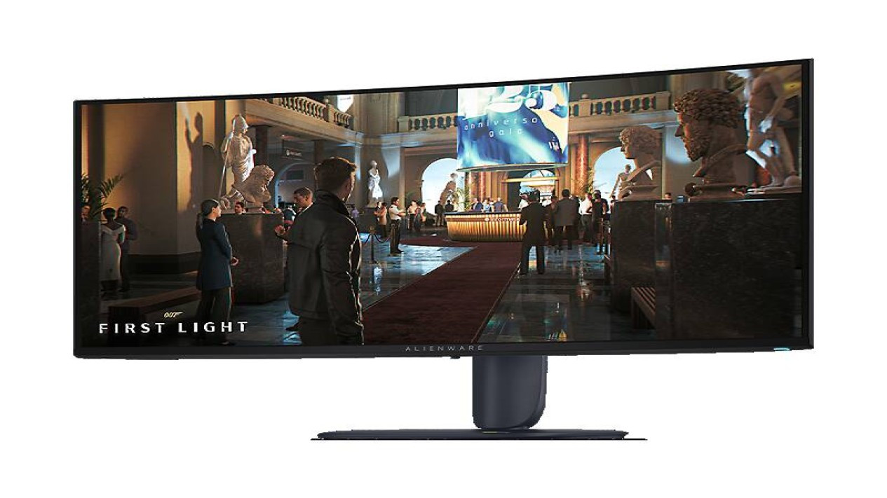 Alienware 34 QD OLED monitor (Photo: Alienware), Alienware 34 QD OLED monitor (Photo: Alienware), Panel QD-OLED dan Desain Lengkung yang Memanjakan Mata, Alienware 34 QD OLED monitor (Photo: Alienware), Performa Visual dengan Refresh Rate dan Responsivitas Tinggi, Konektivitas Lengkap dan Fitur Pendukung, Perlindungan dan Garansi yang Menjamin Keamanan Panel OLED, Peluncuran dan Harga