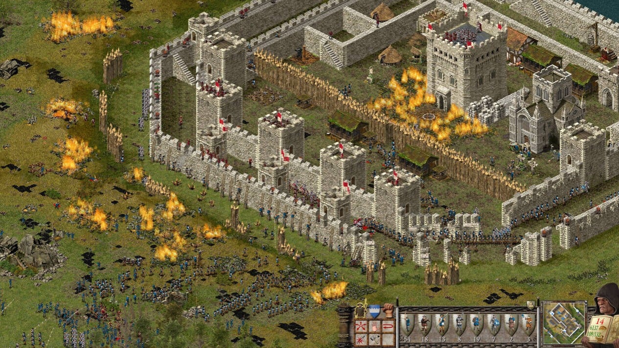 Tangkapan layar gameplay Stronghold: Definitive Edition memperlihatkan adegan pengepungan (Photo: Firefly Studios), Kenapa diskon ini jadi perhatian penggemar strategi klasik, Tangkapan layar gameplay Stronghold: Definitive Edition memperlihatkan adegan pengepungan (Photo: Firefly Studios), Apa yang berubah di versi Definitive, Catatan penting sebelum membeli, Bagaimana pengaruh ulasan dan kompatibilitas, Siapa yang paling diuntungkan dari penawaran ini