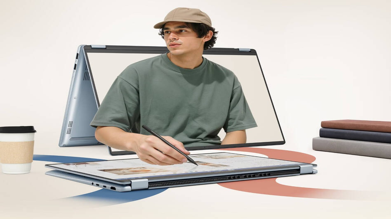 Tampilan Vivobook Flip baru Asus (Photo: Asus), Tampilan Vivobook Flip baru Asus (Photo: Asus), Empat Varian Vivobook Baru Ditenagai Snapdragon X, Vivobook S14 S5408 dari samping (Photo: Asus), Layar OLED Jadi Sorotan, Vivobook S16 S5608 menutup layar (Photo: Asus), RAM dan Penyimpanan Dianggap Terbatas, Daya Tahan Baterai dan Kapasitas Yang Sama Untuk Semua Ukuran, Harga Dan Ketersediaan Belum Dikonfirmasi