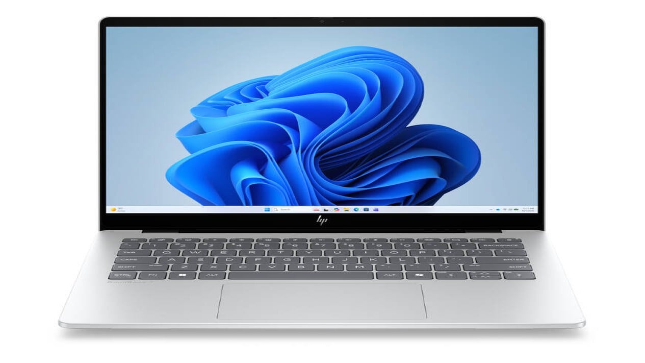 Laptop H‌P OmniBook 7 14 inci tertutup menampilkan warna Powder Pink yang lembut, Kombinasi Prosesor Kencang dan Grafis Mumpuni, Tampak samping laptop H‌P OmniBook 7 14 inci berwarna silver, Tampilan Visual Memukau dengan Layar OLED 120Hz, Laptop H‌P OmniBook 7 14 inci tertutup menampilkan warna Powder Pink yang lembut, Konfigurasi Lengkap dan Pilihan Warna Elegan, Keyboard dan touchpad laptop H‌P OmniBook 7 14 dalam kondisi terbuka, Harga dan Potensi Rilis di Indonesia, Pandangan depan laptop H‌P OmniBook 7 14 yang menampilkan layar dan engsel