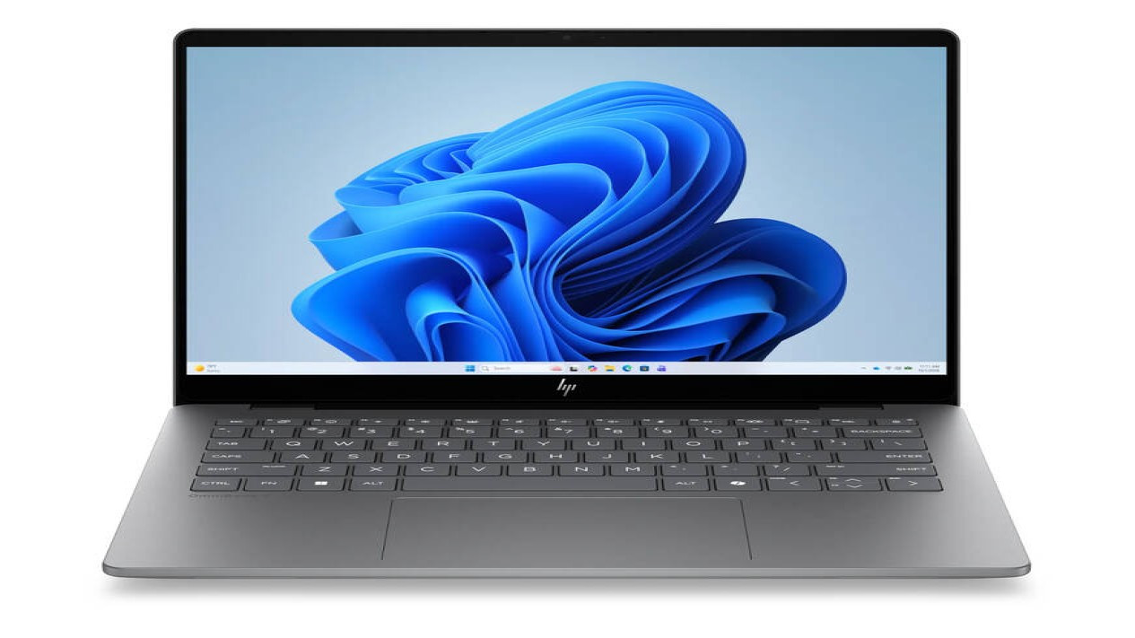 Keyboard dan touchpad laptop H‌P OmniBook 7 14 dalam kondisi terbuka, Kombinasi Prosesor Kencang dan Grafis Mumpuni, Tampak samping laptop H‌P OmniBook 7 14 inci berwarna silver, Tampilan Visual Memukau dengan Layar OLED 120Hz, Laptop H‌P OmniBook 7 14 inci tertutup menampilkan warna Powder Pink yang lembut, Konfigurasi Lengkap dan Pilihan Warna Elegan, Keyboard dan touchpad laptop H‌P OmniBook 7 14 dalam kondisi terbuka, Harga dan Potensi Rilis di Indonesia, Pandangan depan laptop H‌P OmniBook 7 14 yang menampilkan layar dan engsel