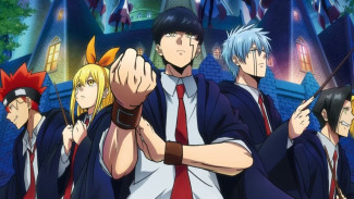 Mashle: Magic and Muscles, Mari kita simak 10 Rekomendasi Anime Terbaik di Tahun 2025!, 1. Mashle: Magic and Muscles, Mashle: Magic and Muscles, 2. Solo Leveling, Solo Leveling, 3. Yuru Camp Season 3, Yuru Camp Season 3, 4. Kaiju No. 8, Kaiju No. 8, 5. Demon Slayer: Kimetsu no Yaiba, Demon Slayer: Kimetsu no Yaiba, 6. Bleach: Thousand-Year Blood War – The Conflict, Bleach: Thousand-Year Blood War – The Conflict, 7. Haikyuu!! Movie: Battle of the Garbage Dump, Haikyuu!! Movie: Battle of the Garbage Dump, 8. Black Butler: Public School Edition, Black Butler: Public School Edition, 9. Tower of God Season 2, Tower of God Season 2, 10. Dragon Ball Daima, Dragon Ball Daima