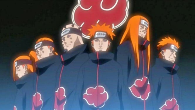 15 Urutan Kekuatan Anggota Akatsuki Paling Kuat, Siapa yang Pertama?