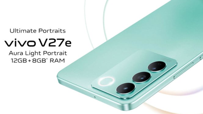 Vivo V27e, Performa Gaming yang Tak Tertandingi, Layar Imersif untuk Pengalaman Gaming yang Maksimal, Kamera Utama 64MP untuk Hasil Foto dan Video yang Menakjubkan, Dua Kamera Pendukung untuk Kreasi Fotografi yang Lebih Luas, Pengalaman Selfie yang Berkualitas dengan Kamera Depan 32MP, Baterai Besar dan Pengisian Cepat untuk Pemakaian Seharian, Desain Stylish dan Nyaman Digenggam, Penurunan Harga yang Signifikan Membuat Vivo V27e Semakin Menarik