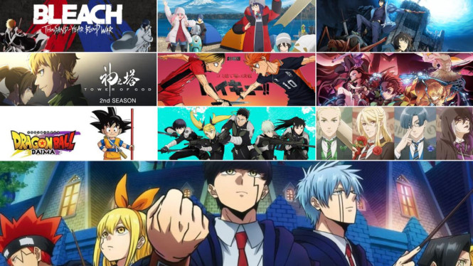 10 Rekomendasi Anime Terbaik 2024 Semua Genre, Wajib Ditonton!, Mari kita simak 10 Rekomendasi Anime Terbaik di Tahun 2025!, 1. Mashle: Magic and Muscles, Mashle: Magic and Muscles, 2. Solo Leveling, Solo Leveling, 3. Yuru Camp Season 3, Yuru Camp Season 3, 4. Kaiju No. 8, Kaiju No. 8, 5. Demon Slayer: Kimetsu no Yaiba, Demon Slayer: Kimetsu no Yaiba, 6. Bleach: Thousand-Year Blood War – The Conflict, Bleach: Thousand-Year Blood War – The Conflict, 7. Haikyuu!! Movie: Battle of the Garbage Dump, Haikyuu!! Movie: Battle of the Garbage Dump, 8. Black Butler: Public School Edition, Black Butler: Public School Edition, 9. Tower of God Season 2, Tower of God Season 2, 10. Dragon Ball Daima, Dragon Ball Daima
