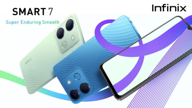 Infinix Smart 7, 1. Desain Unik dengan Perlindungan Anti-Bakteri, 2. Kamera Depan dengan Flash untuk Swafoto Sempurna, 3. Memori Lega dan Extended RAM untuk Performa yang Lancar, 4. Triple Slot untuk Fleksibilitas Maksimal, 5. Keamanan Terjamin dengan Pemindai Sidik Jari, 6. Konektivitas Wi-Fi 5 untuk Internet yang Cepat