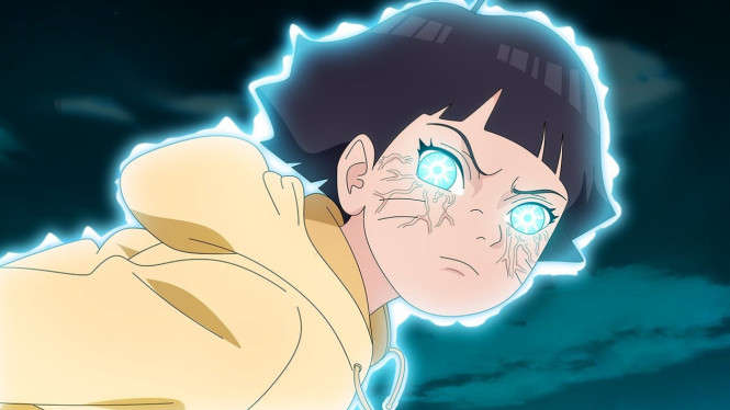 Byakugan unik Himawari Uzumaki, Berbeda Dengan Klan Hyuga Lainya!