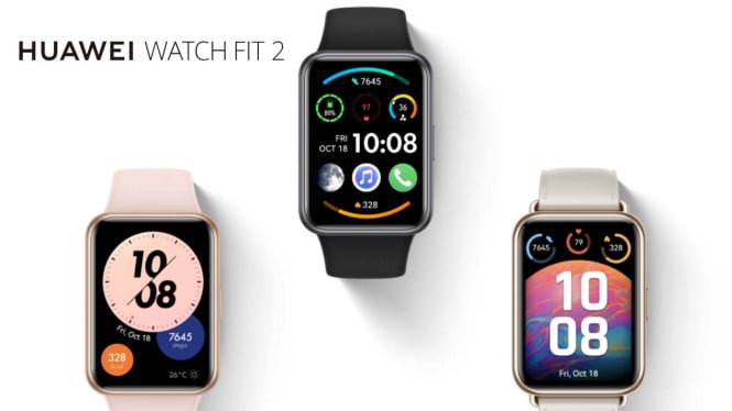 Huawei Watch Fit 2, Spesifikasi Huawei Watch Fit 2, Fitur Kesehatan dan Kebugaran, Daya Tahan Baterai, Harga Huawei Watch Fit 2 
