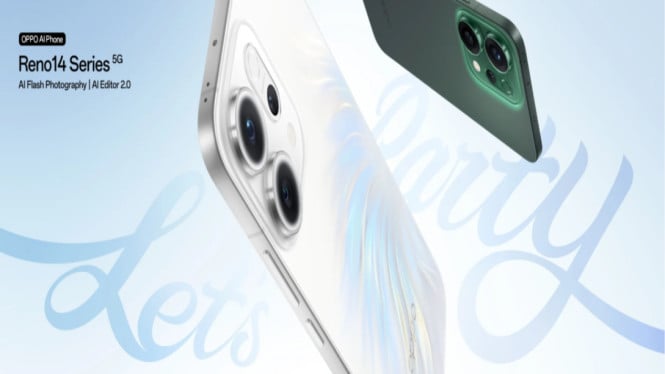 OPPO Reno 14 Series 5G Resmi Meluncur Global, Desain Futuristik dan Material Premium, Layar dan Performa Menawan, Kapasitas Baterai dan Pengisian Cepat, Kamera dengan Sentuhan AI Modern, Antarmuka dan Ekosistem Pendukung