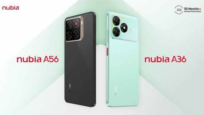 Smartphone Murah dengan Fitur Premium? Cek Nubia A36 dan A56 Hanya Rp989 Ribu!, Keunggulan Utama Nubia A36 dan Nubia A56, Layar: 6,75 inci HD+ dengan refresh rate 90 Hz, Sistem Operasi: Android (versi belum dirinci), Spesifikasi Lengkap Nubia A36, Sistem Operasi: Android (versi belum dirinci), Fitur AI Gemini dari Google, Harga dan Ketersediaan, Kesimpulan: Pilihan Tepat untuk Konsumen Entry-Level