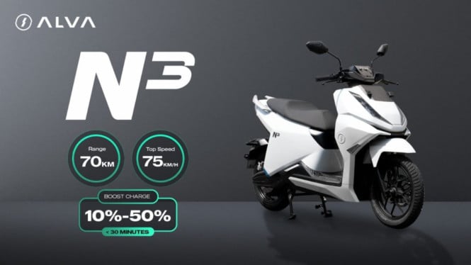 Alva N3, 1. Harga Turun Drastis, Hemat hingga Belasan Juta Rupiah, 2. Desain Futuristik dan Ringan, Cocok untuk Perkotaan, 3. Daya Tempuh Jauh, Sampai 220 km Sekali Cas, 4. Akselerasi Cepat dan Performa Tangguh, 5. Harga Ramah Kantong, Mulai dari Rp 9 Jutaan, 6. Hadiah Langsung dan Paket Aksesori Premium, 7. Promo Tiket Masuk Gratis dan Test Ride Langsung, 8. Produksi Lokal dan Siap Kirim Cepat