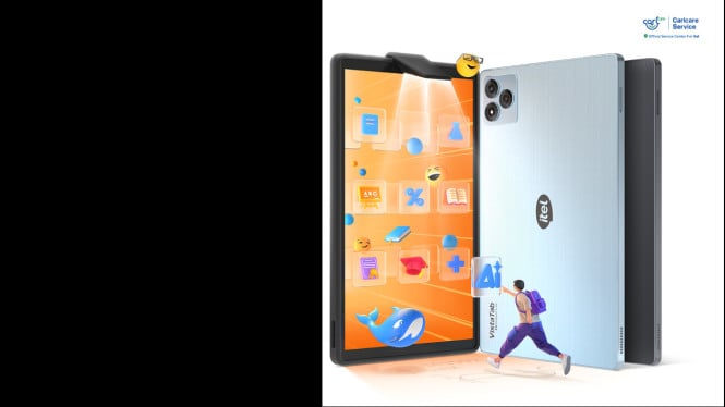 itel VistaTab 11: Tablet 1 Jutaan dengan Fitur Anak, 4G, dan Keyboard Case Gratis, AI Educational Tools: Solusi Belajar Modern, Spesifikasi Utama: Layar Luas, Memori Lega, dan Konektivitas Lengkap, Layar 10,1 Inci yang Nyaman untuk Aktivitas Sehari-hari, Performa Andal dengan RAM 4 GB dan Storage 128 GB UFS, Baterai 6000 mAh dan Konektivitas 4G, Fitur Keamanan: Parental Control Lock, Paket Penjualan: Lengkap dengan Keyboard Case Gratis, Desain dan Build Quality: Kokoh dan Modern, Layar: Visual Jernih dan Fitur Auto Brightness, Kamera: Cukup untuk Kebutuhan Dasar, Pengalaman Penggunaan: Tablet Serba Bisa untuk Keluarga, Kesimpulan: Tablet Murah, Fitur Melimpah