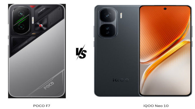 Poco F7 vs iQOO Neo 10, 1. Desain dan Ketahanan: Poco F7 Lebih Kokoh, 2. Layar: iQOO Neo 10 Lebih Cerah dan Responsif, 3. Performa dan RAM: Sama Kuat, tapi iQOO Lebih Fleksibel, 4. Baterai dan Pengisian Daya: iQOO Super Cepat, Poco Super Besar, 5. Kamera Belakang: Poco Unggul di Foto Malam, 6. Kamera Depan: iQOO Cocok Buat Vlogger, 7. Fitur Tambahan: Setara, Tapi iQOO Lebih Canggih, 8. Harga dan Nilai Beli: Sama-Sama Terjangkau, Pilih Sesuai Kebutuhan