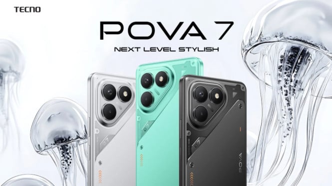 Tecno Pova 7, Kombinasi Maut Performa dan Daya Tahan, Desain Futuristik dan Visual yang Memanjakan Mata, Kamera Lumayan, Fitur AI Bikin Tercengang, Harga dan Ketersediaan