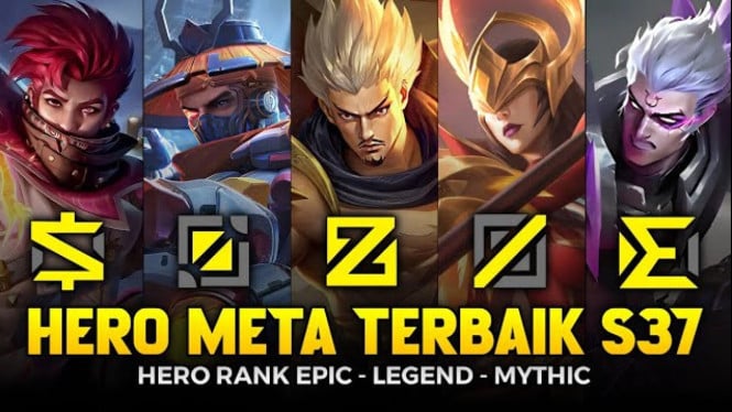 Inilah Lineup Terbaik untuk Push Rank di Mobile Legends Tahun Ini, Tak Ada Yang Bisa Melawan Valentina, Fredrinn Tank Tapi Tetap Mematikan, Nolan Assassin Favorit Jungler, Melissa Marksman Anti-Dive, Zhask Mage Kontrol Lane