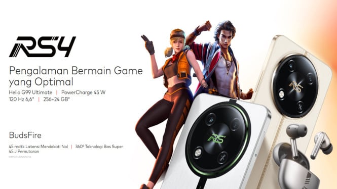 Itel RS4 – Gaming Cepat Harga Hemat